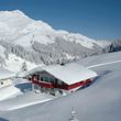 Stubenbach, Haus Anja mit Karhorn mit viel Schnee