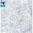 Langlaufen, Winternwandern. Isny, Argenbühl, Maierhöfen. Topographische Karte