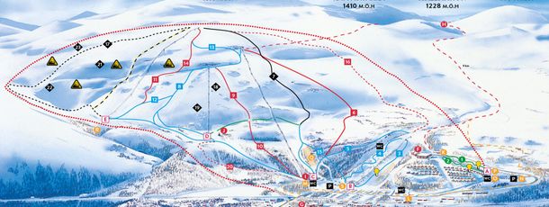 Detaillierte Infos zum Skiurlaub im Skigebiet Björkliden