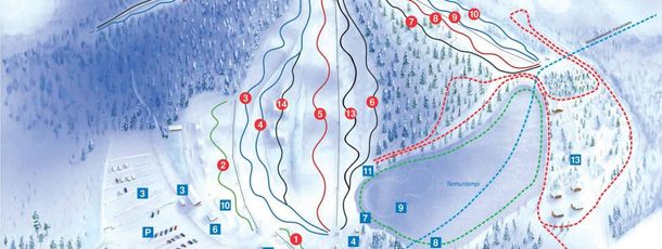 Detaillierte Infos zum Skiurlaub im Skigebiet Häkärinteet