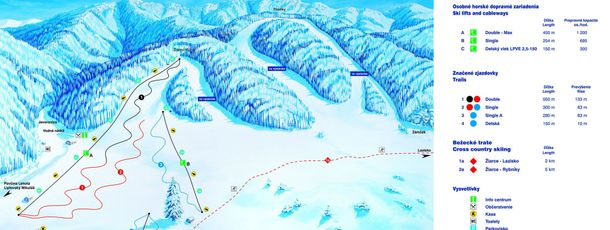 Information about the ski resort Ziarce Pavcina Lehota