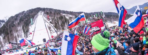 Für Slowenien ist es das größte Ski-Sportevent in der Geschichte des Landes.