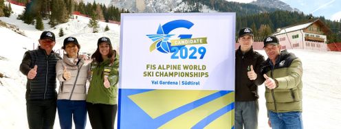 So sieht Grödens Logo für die WM-Kandidatur aus.