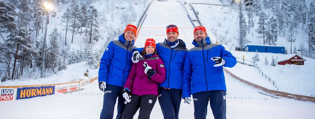 Halti has been the official outfitter of the FIS for many years.