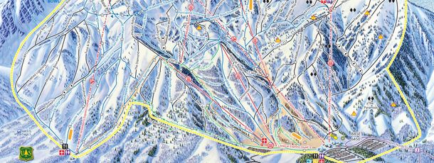 Detaillierte Infos zum Skiurlaub im Skigebiet Snowbasin