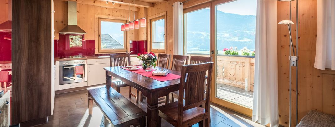 Detaillierte Infos zur Unterkunft Ferienhaus Chalet Schlossblick