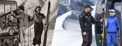 In der Hall of Fame wird die lange Historie des Skifahrens am Arlberg erzählt