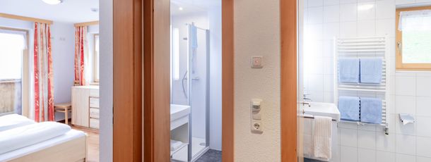 Badezimmer Appartement Panorama