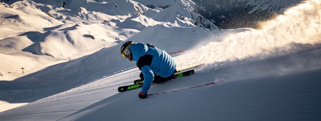 Fortgeschrittene Skifahrer finden in Ischgl eine große Vielfalt an Pisten.
