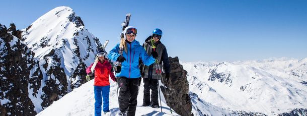 Freeriden am Kaunertaler Gletscher