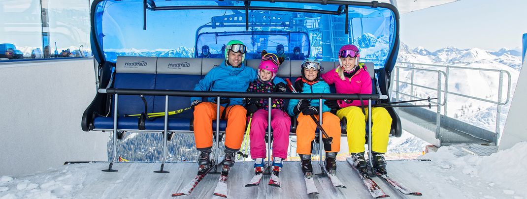 Die modernen Lifte sind bereits mit Kindersicherung ausgestattet