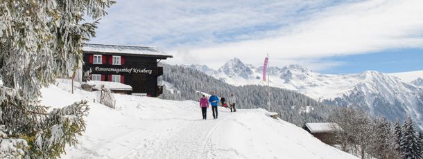 Panoramagasthof Kristberg im Silbertal, der Genießerberg im Montafon