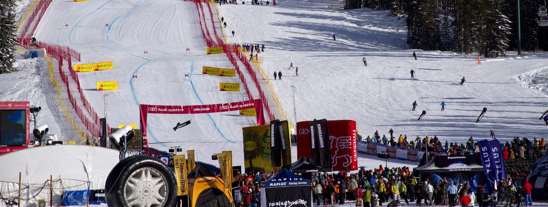 Die Abfahrtsklassiker in Lake Louise zählen zu den großen Highlights im Weltcupkalender.