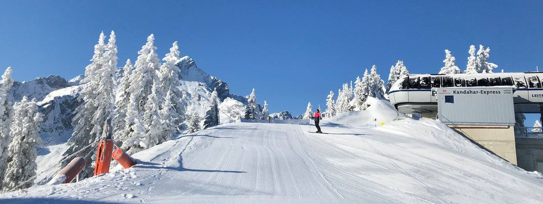 Im Februar stieg das Thermometer in Garmisch-Classic mehrere Tage nicht über -10 Grad.