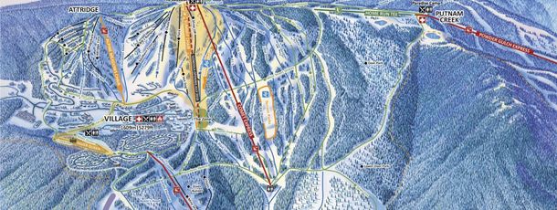 Pistenplan Silver Star Mountain Resort