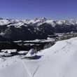 Im Skigebiet hat man einen tollen Blick über das Tannheimer Tal.