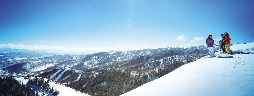 Park City - das größte Skigebiet in den USA.