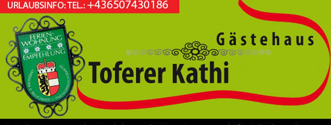 General information about your stay at Haus Toferer Katharina