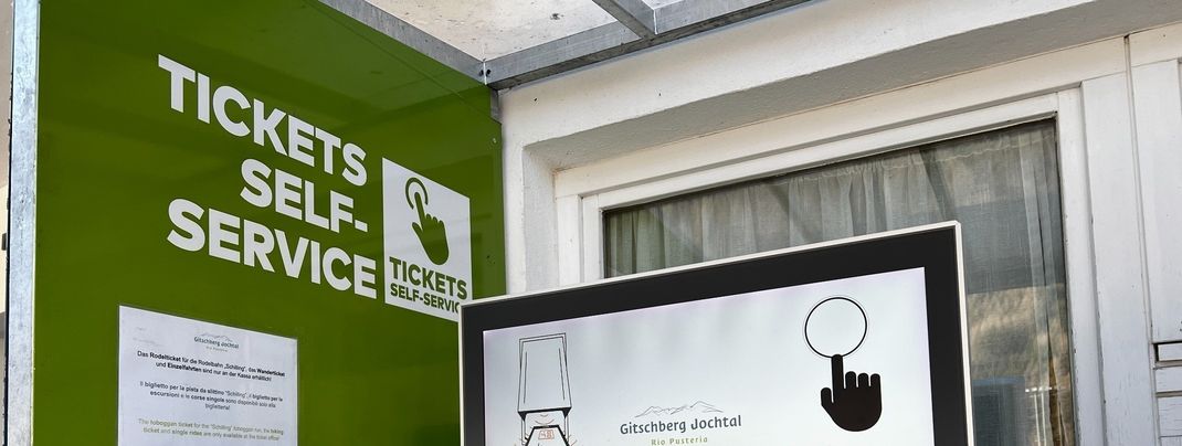Tickets bequem am Self-Service-Terminal sichern und direkt ins Skivergnügen starten.