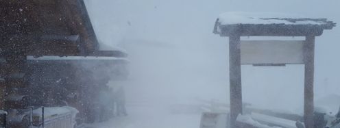 Schneechaos auch in Vorarlberg.