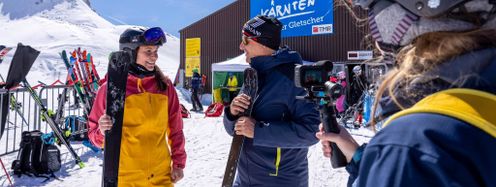 Im Interview mit dem WorldSkitest-Organisator Gerhard Brüggler.