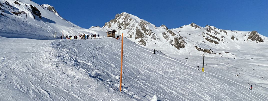 Ein Großteil der Pisten liegt über 1.300m. Lediglich die Talabfahrten führen bis auf eine Seehöhe von knapp unter 1.000m.