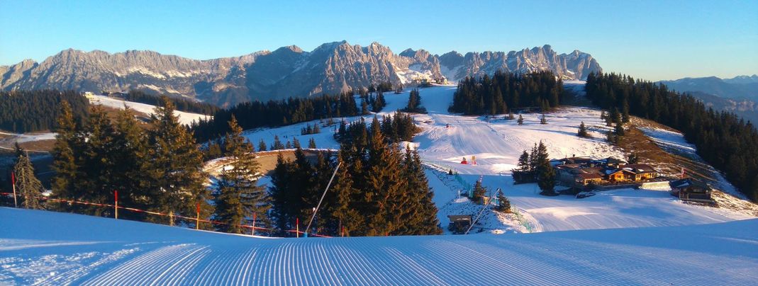 Tolle Pisten in der SkiWelt (21.12.2016)