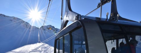 Ein Teil des ÖSV-Teams befindet sich aktuell am Kaunertaler Gletscher.