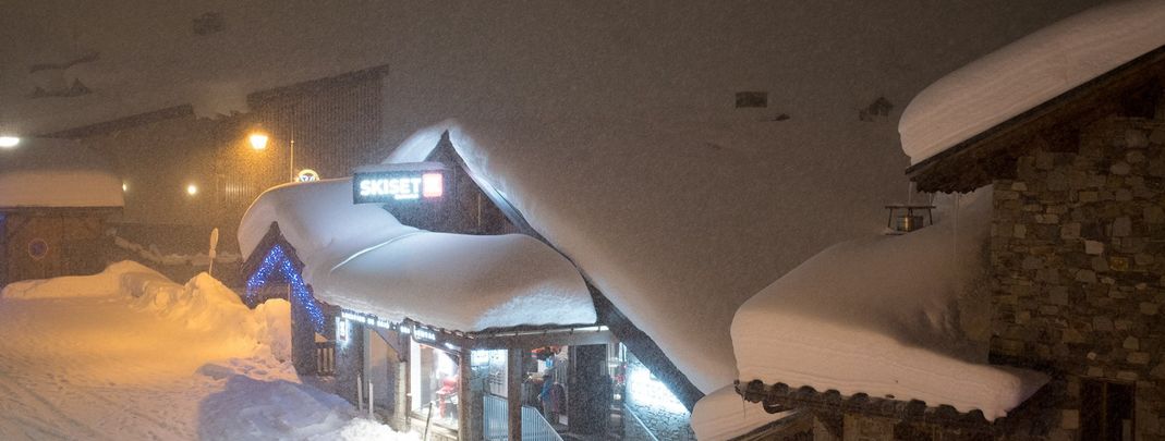 Die Skiorte der Südalpen versinken im Schnee
