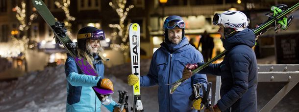 Auch am Abend ist hier immer viel los.