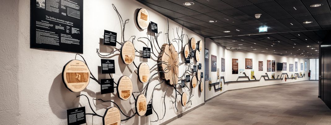 Spannende Inszenierungen machen den Aufenthalt in der Station zum Erlebnis.