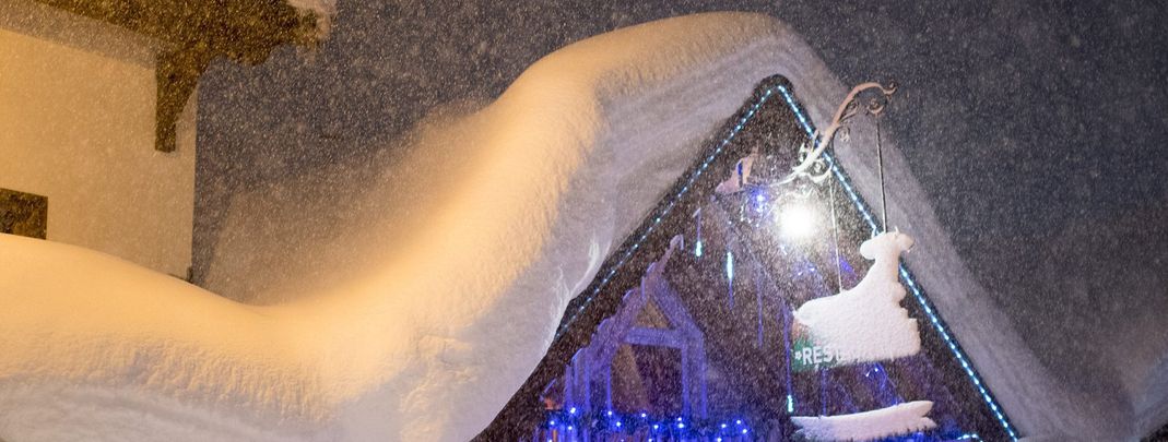 Die Skiorte der Südalpen versinken im Schnee