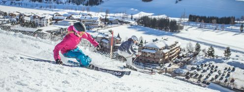 Ski In - Ski Out: In Sillian im Hochpustertal gelangst du ohne Umwege vom Hotel auf die Piste.