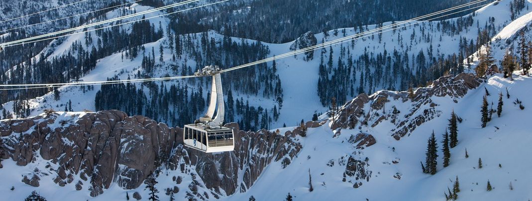 Palisades Tahoe gehört zu den größten Skigebieten in den USA.