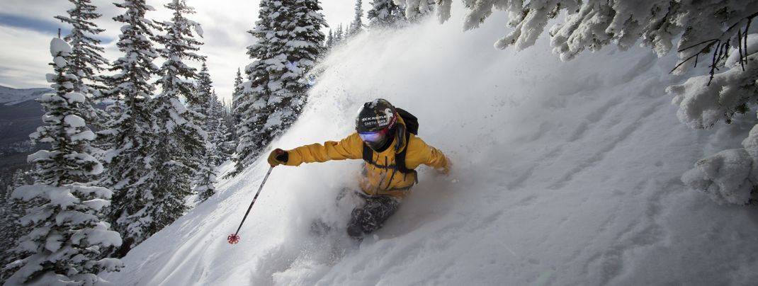 Off-piste skiing and treeskiing in Aspen and Snowmass is a unique experience.