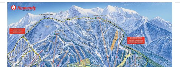 Information about the ski resort Heavenly