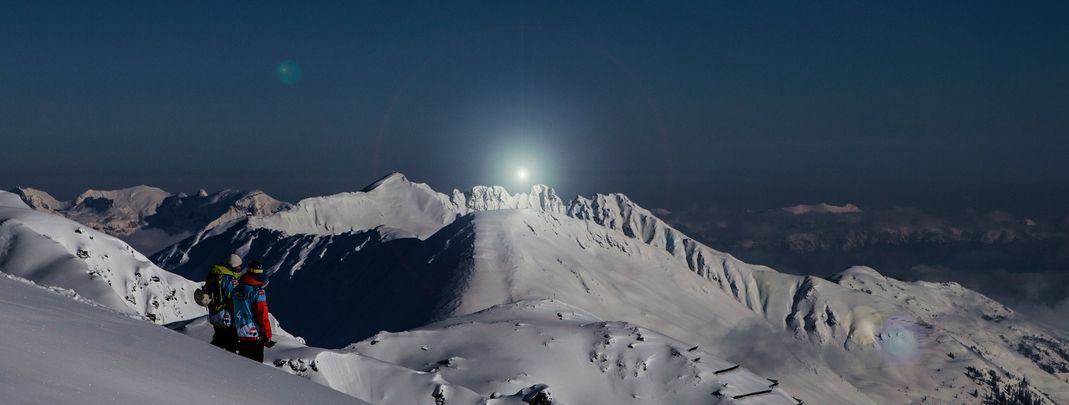 Den Sonnenaufgang am Berg erleben: Ab nach Hochfügen