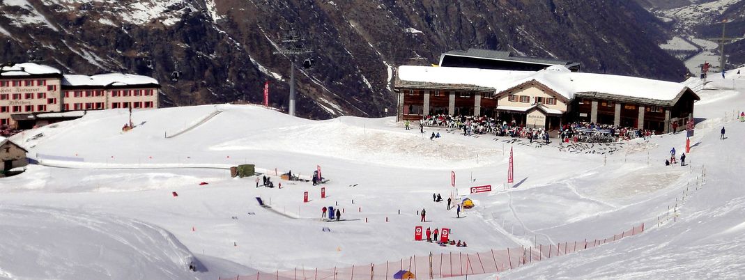 Riffelberg also offers a beginner's area