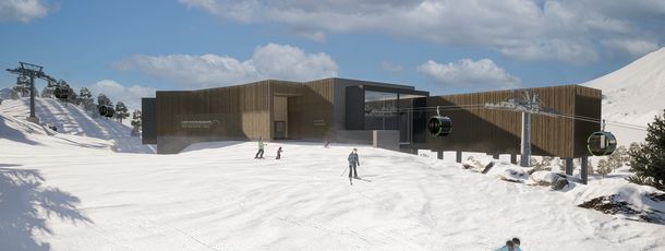 Die neue Zwischenstation bekommt einen Zugang zur Familien-Abfahrt.