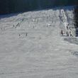 Well-groomed slopes are waiting for skiers.