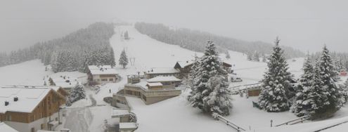 Winter-Comeback in Hochkrimml in der Zillertal Arena am Donnerstagmorgen.