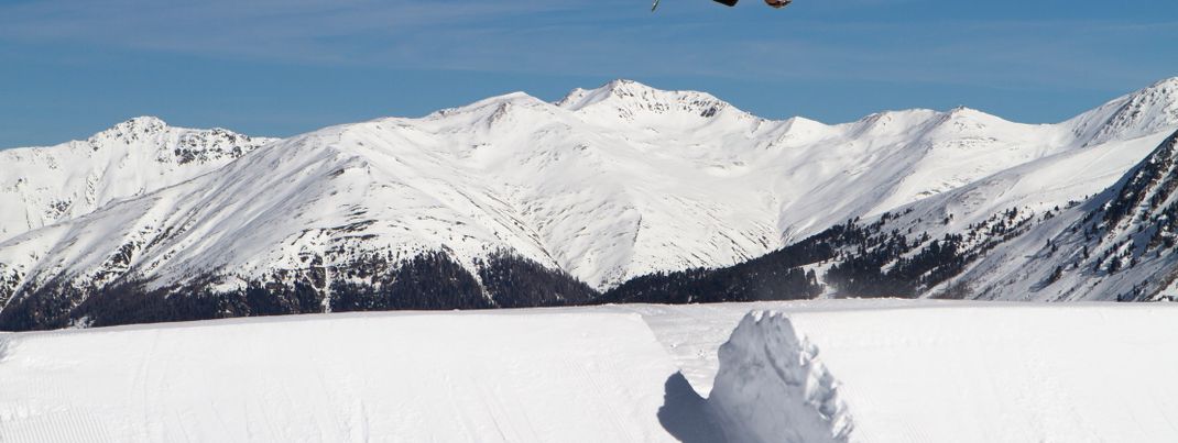 Big Kicker im Snowpark Schöneben