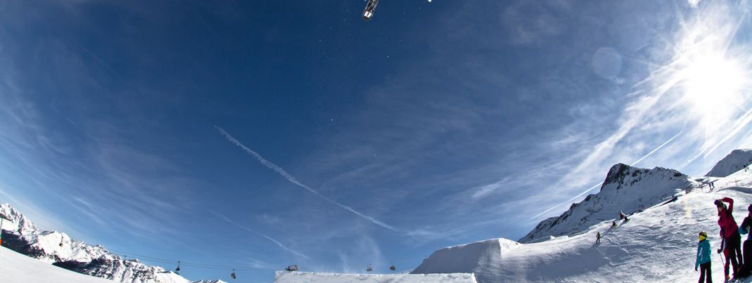 Der Snowpark Schöneben hat viel zu bieten