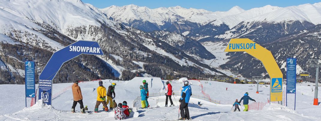 Funslope und Snowpark - beliebte Attraktionen in Schöneben