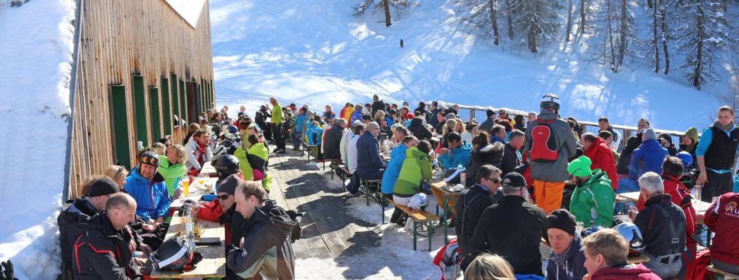 Hier genießt man gerne die Sonne