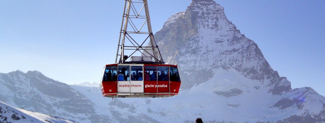 Das Matterhorn Paradise in Zermatt erreicht den ersten Platz bei den Top-Gletscherskigebieten