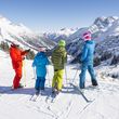 Skiing fun for the whole family is guaranteed.