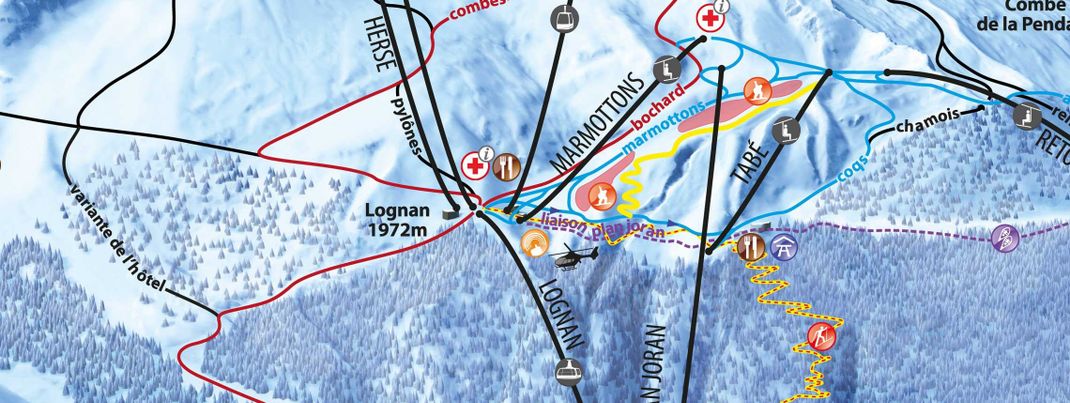 Das Feuer brach in der Mittelstation der Lognan Seilbahn auf 1972 Meter aus.