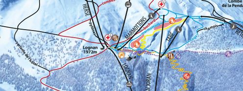 Das Feuer brach in der Mittelstation der Lognan Seilbahn auf 1972 Meter aus.