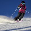 Intermediate and advanced skiers should check out the groomers served by the American Eagle lift and Timberline Express.